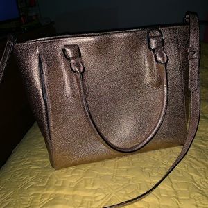 Dagne Dover Rose Gold Tote